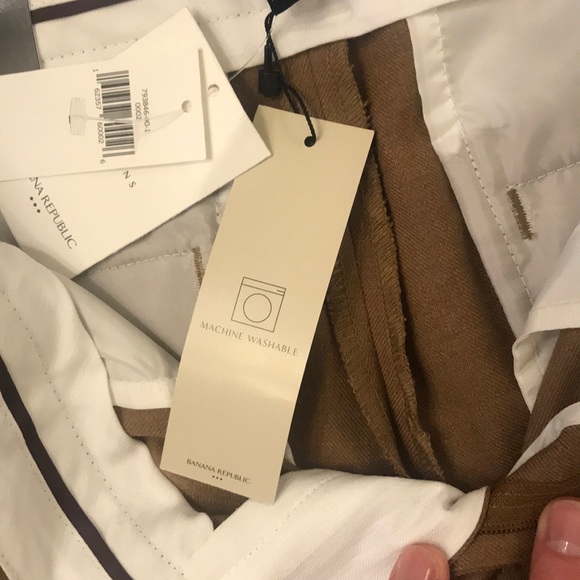❌SOLD❌ BNWT Banana Republic Logan Slacks Size 2 - Picture 4 of 7